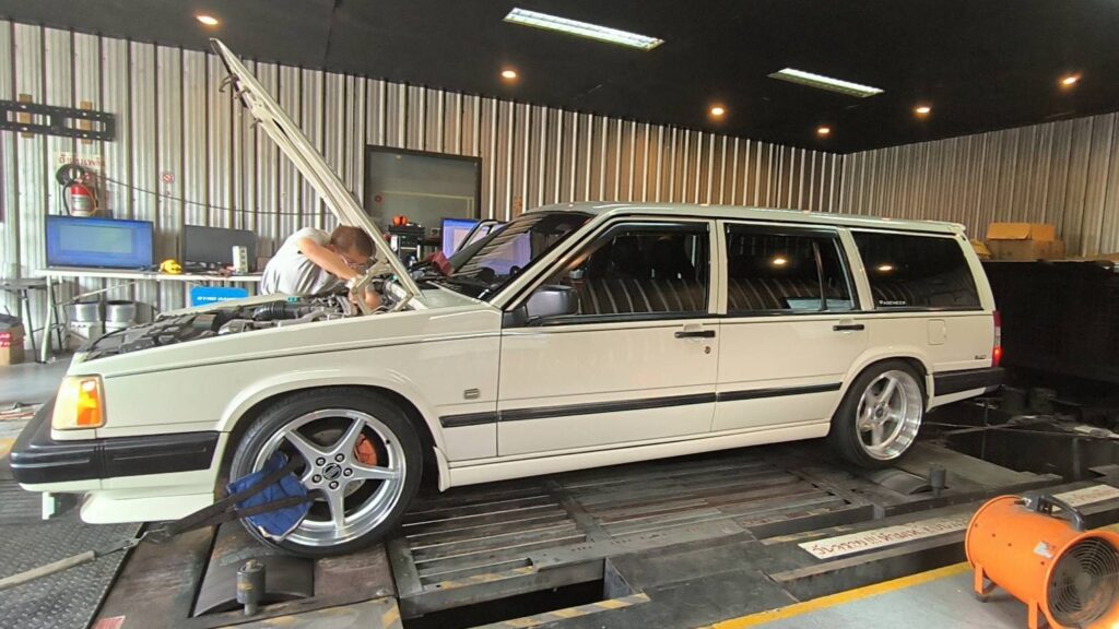 Volvo 940 แวน เครื่อง 1JZ-GE VVT-i ขึ้น Dyno Test