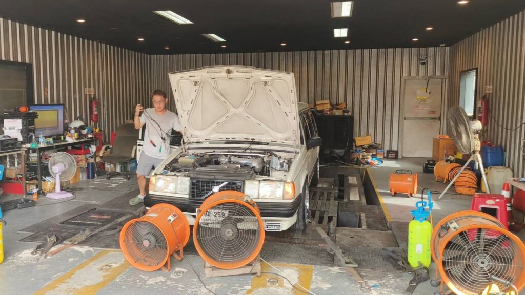 Volvo 940 แวน เครื่อง 1JZ-GE VVT-i ขึ้น Dyno Test