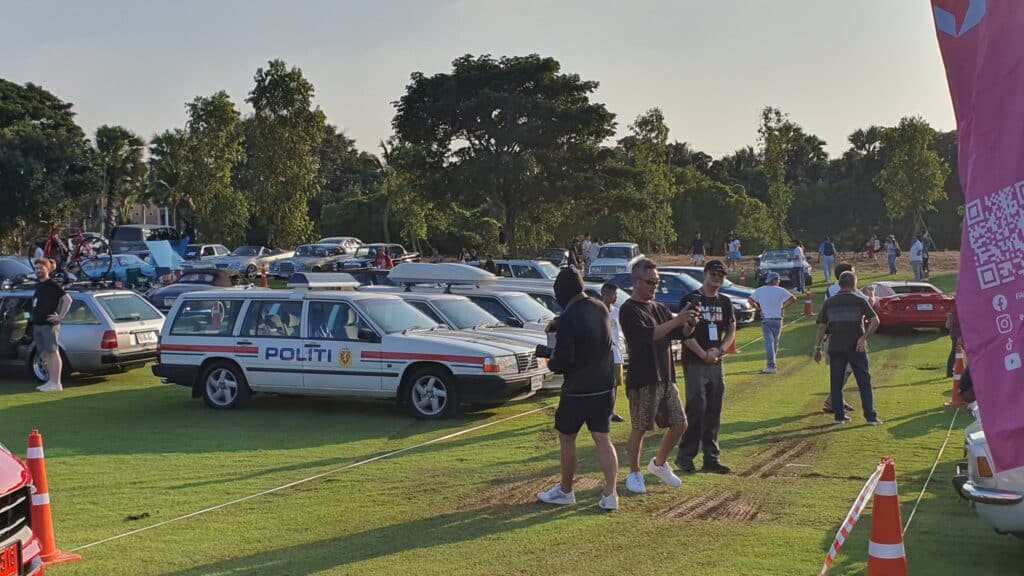 รีวิว Volvo 940 แวนสีขาว ในงาน Amata Spring Classic d’Elegance 2023