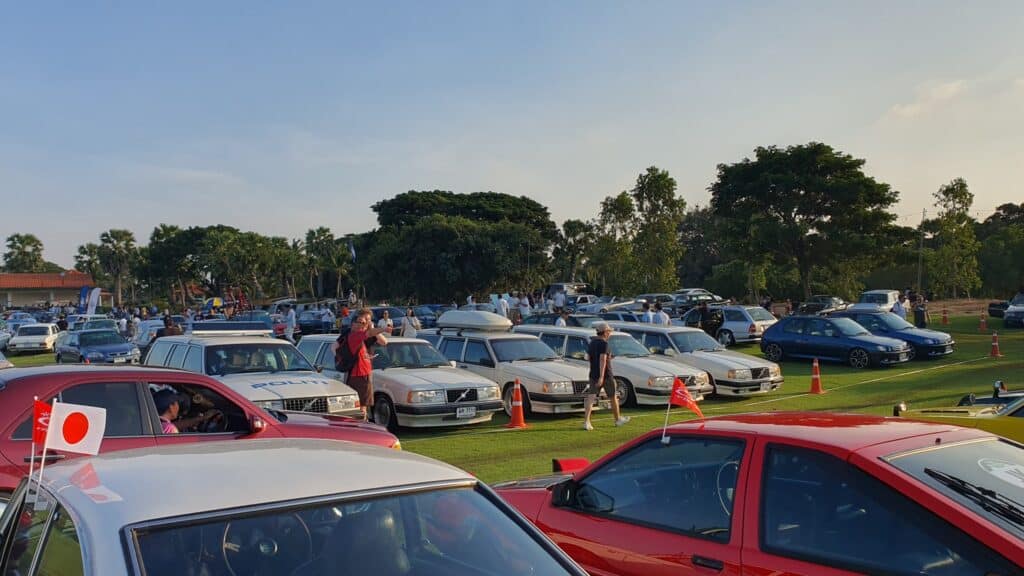 รีวิว Volvo 940 แวนสีขาว ในงาน Amata Spring Classic d’Elegance 2023