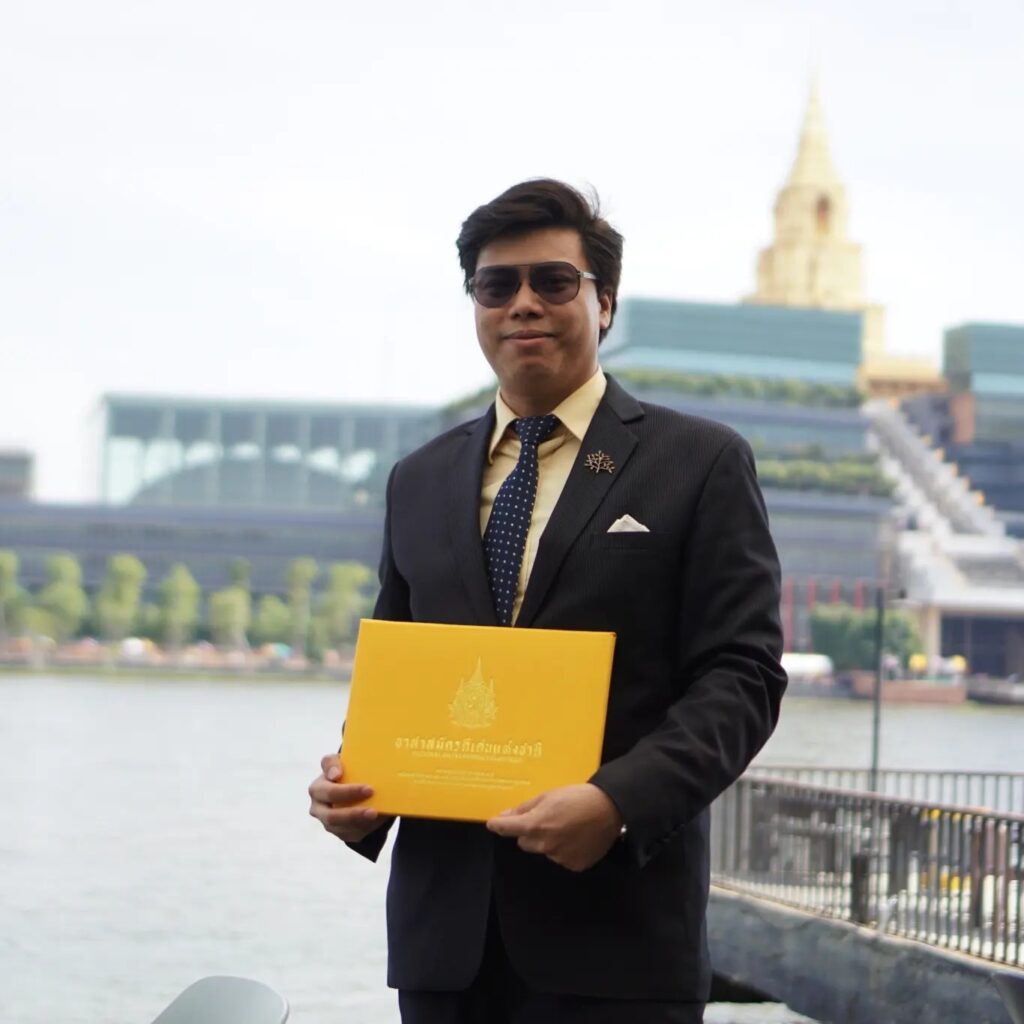 ได้รับรางวัลอาสาสมัครดีเด่นแห่งชาติ ปี 2567